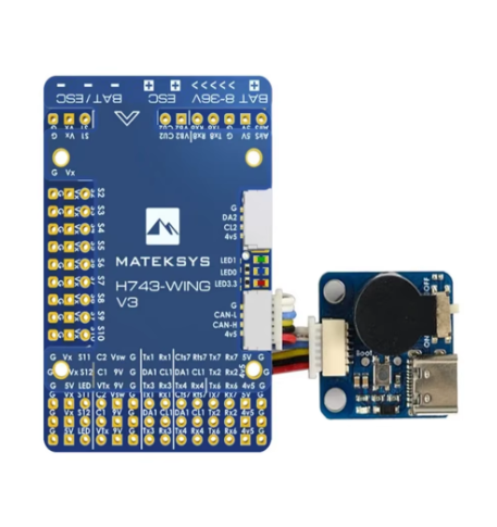Betaflight Fc - Matek H743-WING V3 FC Ingebouwde OSD