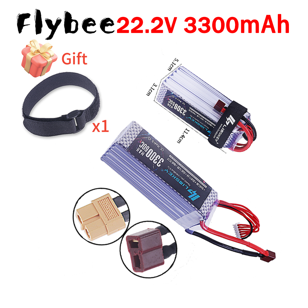 Lipo Battery 6S - Gloednieuwe 3300mAh 22.2V 60C 6S Lipo