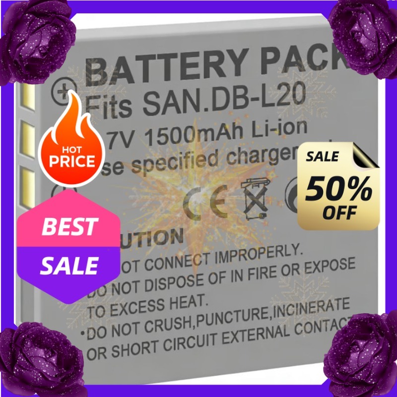 Drone With Camera - SWZY 3,7V 1500mAh DB-L20-batterij voor de