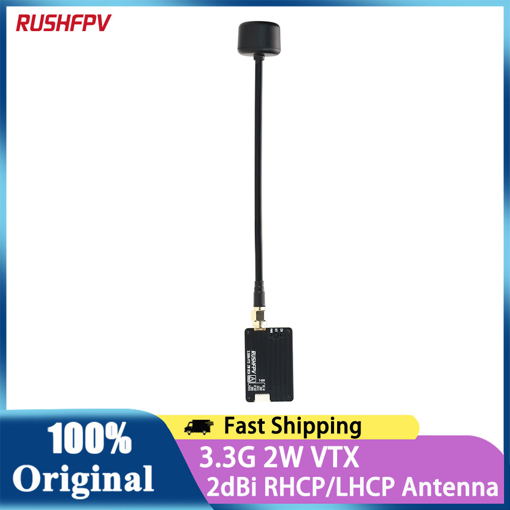 Rc Transmitter - RUSHFPV 3.3G 2W VTX Video Zender