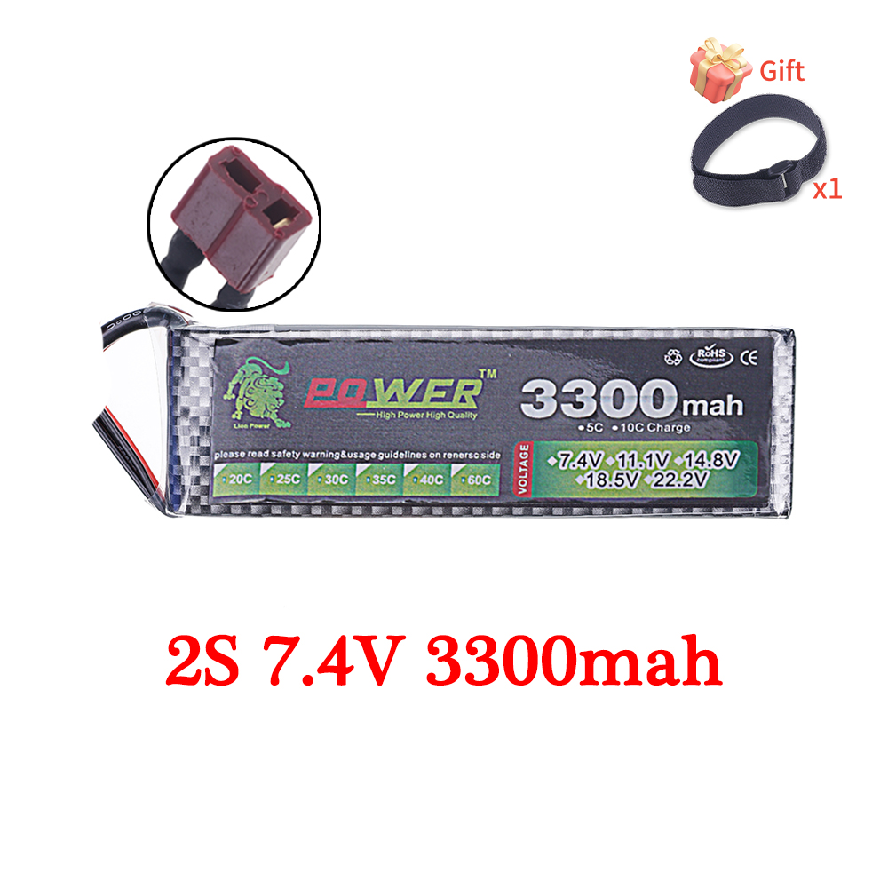 60C Lipo Batterij 3300mAh 7.4V - Lipo Battery 6S recensie en prijs