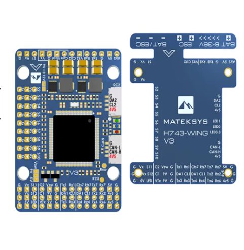 Matek H743-WING V3 FC Ingebouw - Betaflight Fc recensie en prijs
