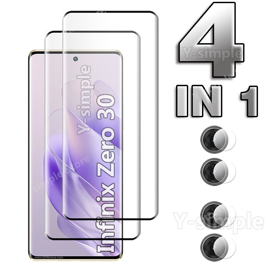 4-in-1 3D glas voor Infinix Ze - Hd Zero Camera recensie en prijs