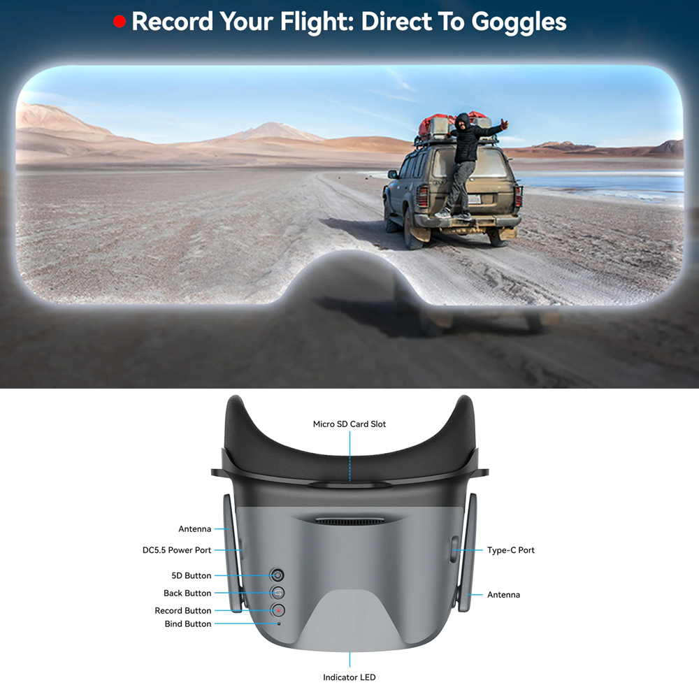 BETAFPV VR04 FPV-bril HD Pro / - Fpv Goggles recensie en prijs