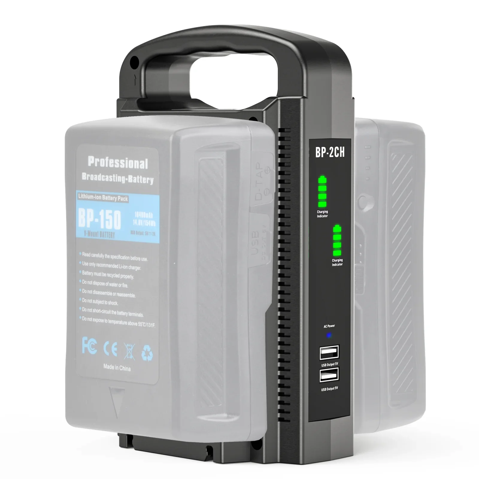SWZY BP-2CH V-mount batterijla - Drone With Camera recensie en prijs
