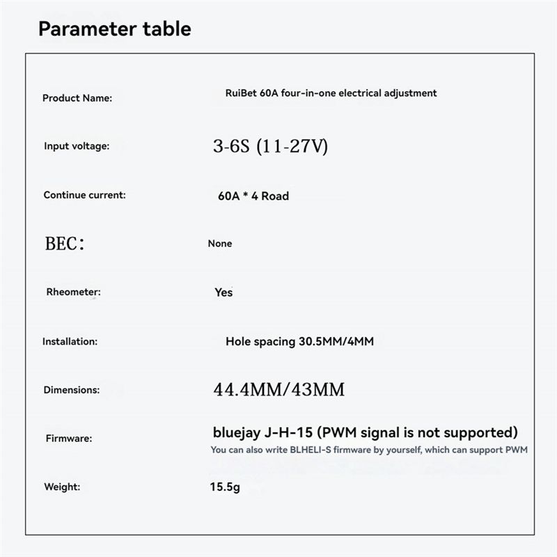 B05C-F7 FC&ESC FPV Stack F722  - 4 In 1 Esc recensie en prijs