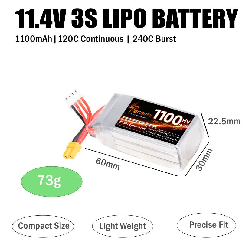 Teranty 2S 3S 4S 6S HV LiPo-ba - Lipo Battery 6S recensie en prijs
