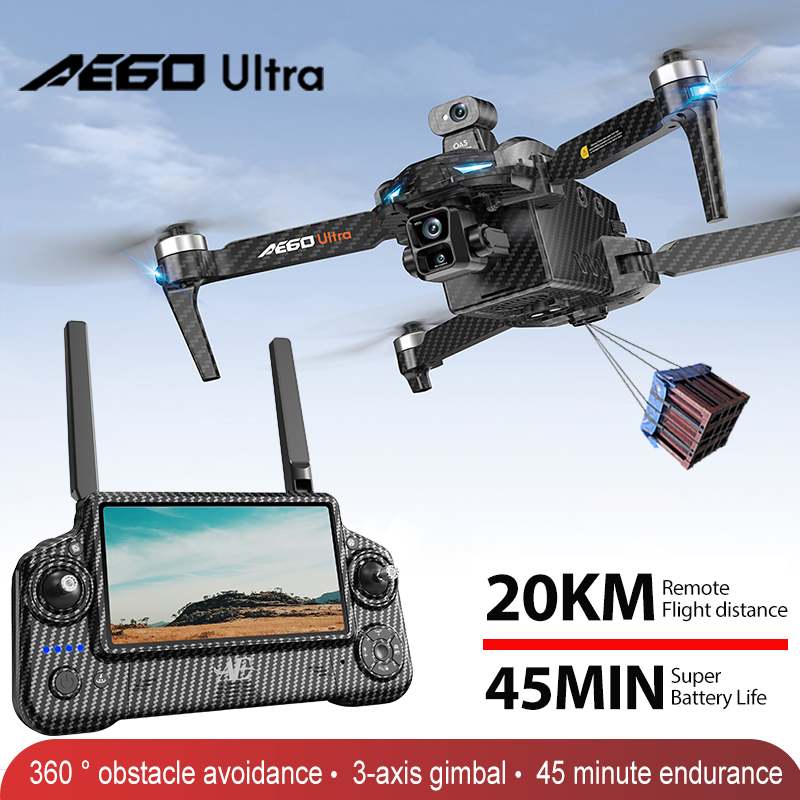 AE60 GPS Drone Professionele 8 - Brushed Drone Motor recensie en prijs