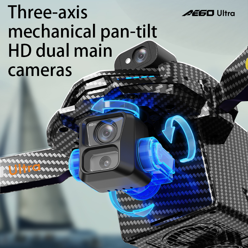 AE60 GPS Drone Professionele 8 - Brushed Drone Motor recensie en prijs