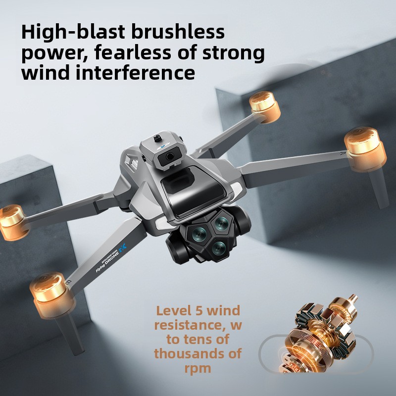 Opvouwbare M66 RC drone met 4, - Brushed Drone Motor recensie en prijs