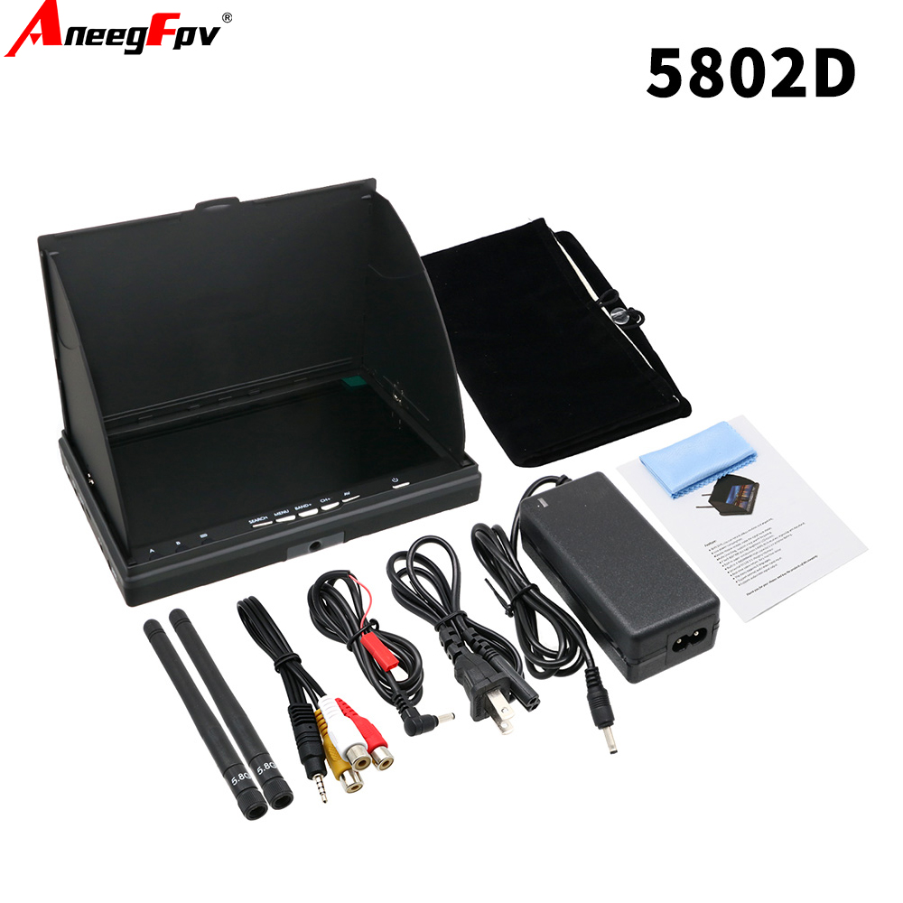 LCD5802D LCD5802S 7 inch 5.8G  - Fpv Goggles recensie en prijs