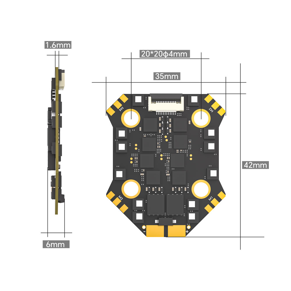 iFlight Borg F7 Mini Stack Fli - Mini Drone recensie en prijs