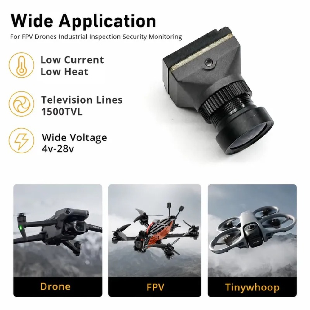 FPV-camera 1500TVL NTSC/PAL 9, - Fpv Camera recensie en prijs