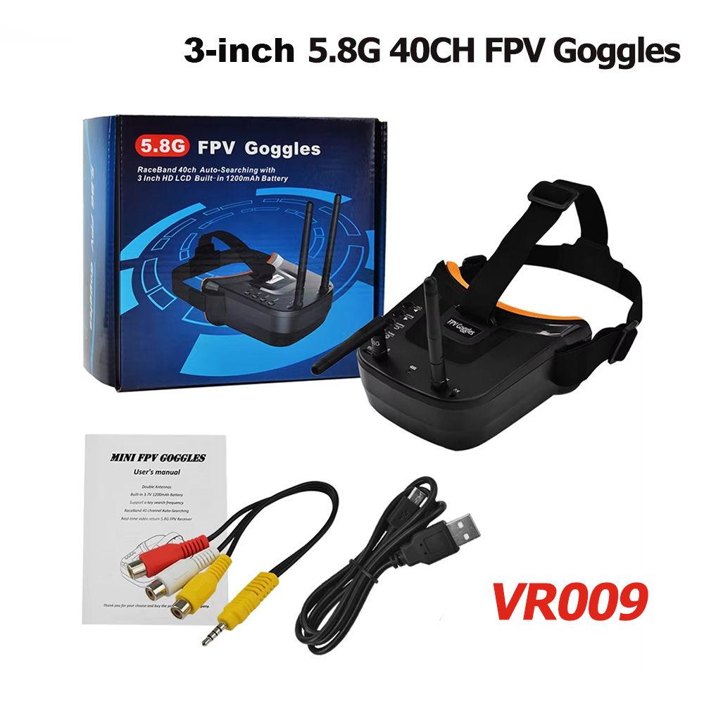 VR009 FPV-videobril 3 inch 480 - Fpv Goggles recensie en prijs