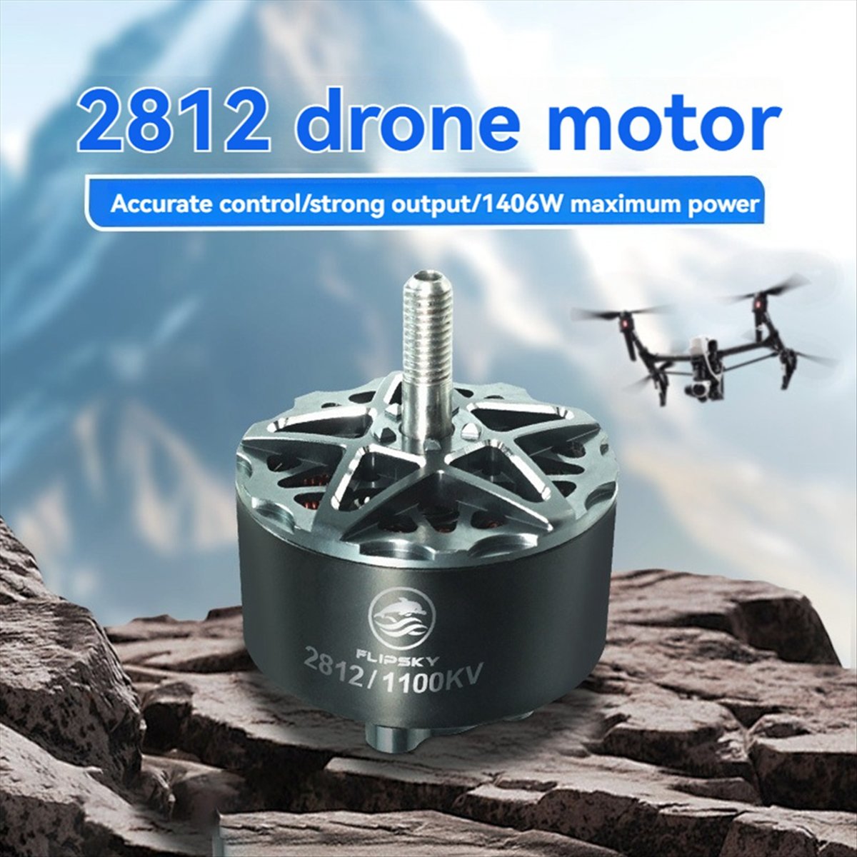 【Motoronderdelen】 2812 1100KV  - Fpv Drone recensie en prijs