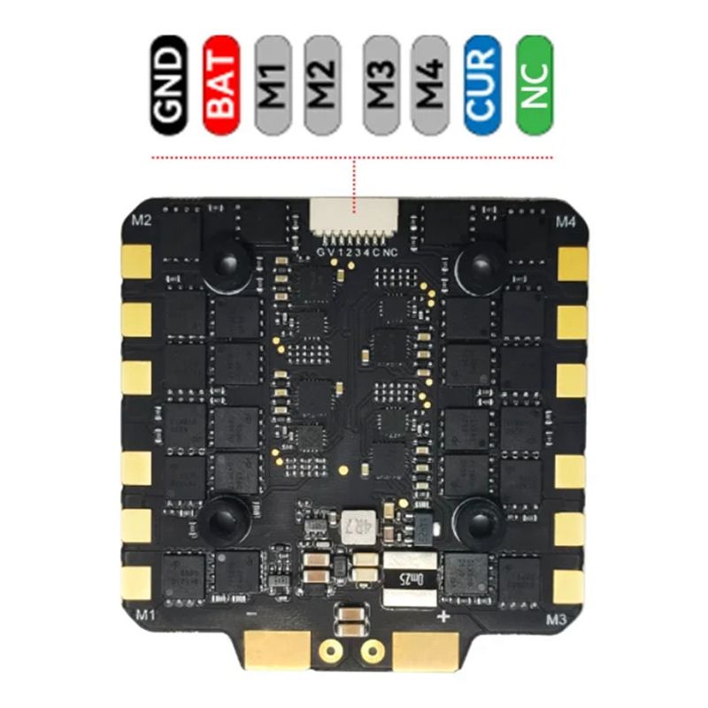 BLS 100A 4-in-1 ESC FPV borste - 4 In 1 Esc recensie en prijs